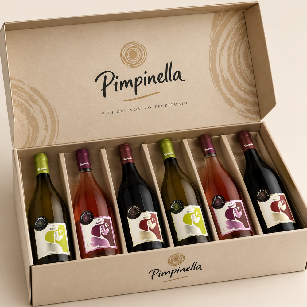 Pimpinella – 2 Bianco+2 Rosso+2 Rosato